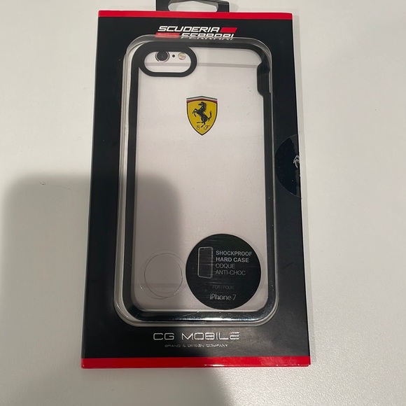 Ferrari hard case for iPhone 7. NWT - Picture 2 of 4